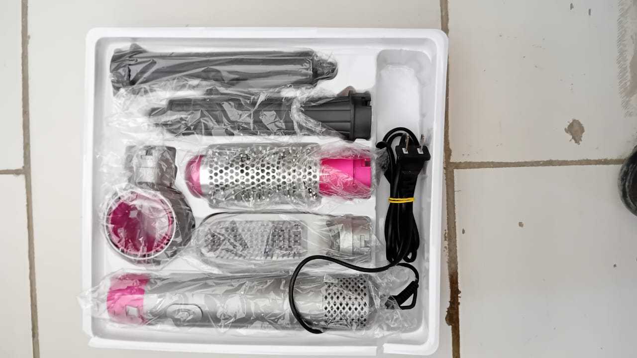 Sèche Cheveux 5EN1 Hot Air Styler 1000W - Rose